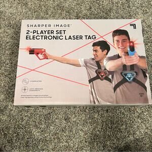NEW Sharper Image Electronic Laser Tag Game Set 2 Player NWT